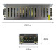 Блок живлення OEM DC12 200W 16,5А STR-200 вузький (00-00011673)