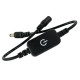 Димер OEM 6A M-T72 Touch Black 1 канал (00-00012285)