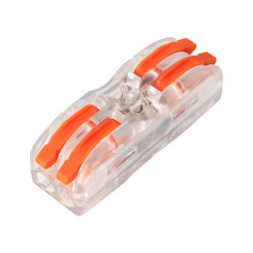 Клема швидкого монтажа WT-F422 2 входа 2 выходи 32А 400В 0.08-4mm2 (00-00021037)