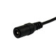 Конектор для свiтлодiодних стрiчок OEM SC-12-FWC-2 mini Jack "мама" з дротом, 15см (00-00000776)