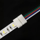 Конектор для світлодіодних стрічок OEM SC-21-SW-12-5 10mm RGBW joint wire (дріт-затискач) (00-00012222)