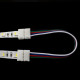 Конектор для світлодіодних стрічок OEM SC-22-SW-15-5 10mm RGBW 2joints wire (дріт-2 затискач) (00-00012223)