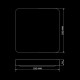 Світильник світлодіодний Biom SMART SML-S21-90/2-DIY 3000-6000K 90Вт с д/у (00-00020714)