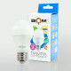 Світлодіодна лампа Biom BT-532 A60 12W E27 4500К switch dimmable матова (00-00014103)