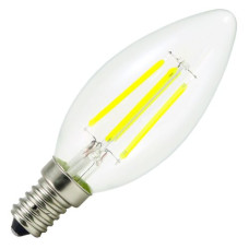 Свiтлодiодна лампа Biom FL-306 C37 4W E14 4500K (00-00001247)