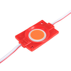 Світлодіодний модуль BRT COB 2.4W круглий RED, 12В, IP65 червоний (00-00014566)