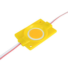 Світлодіодний модуль BRT COB 2.4W круглий YELLOW, 12В, IP65 жовтий (00-00014575)