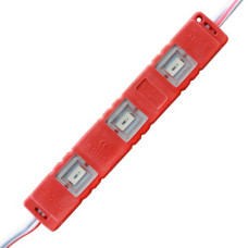 Світлодіодний модуль BRT M2 5630-3 led R 1,2W, 12В, IP65 червоний закритий з лінзою (00-00001463)