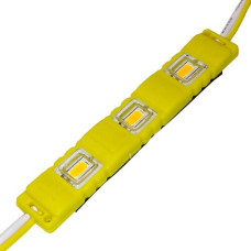 Світлодіодний модуль BRT M2 5630-3 led Y 1,5W, 12В, IP65 жовтий закртитий з лінзою (00-00001339)
