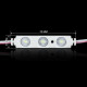 Світлодіодний модуль BRT XG19 5630-3 led W 1,5W 6500K, 12В, IP65 білий з лінзою напівсфера (00-00011713)