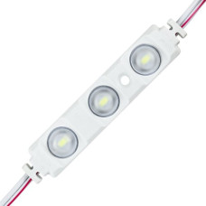 Світлодіодний модуль BRT XG19 5630-3 led W 1,5W 6500K, 12В, IP65 білий з лінзою напівсфера (00-00011713)