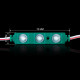 Світлодіодний модуль BRT XG193 5630-3 led W 1,5W GREEN, 12В, IP65 зелений з лінзою напівсфера (00-00014573)
