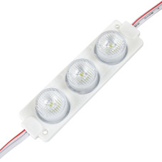 Світлодіодний модуль BRT XG6 3030-3 led W 3W 12В 7000K лінза 3 бочки (00-00014570)
