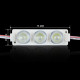 Світлодіодний модуль BRT XG6 3030-3 led W 3W 12В 7000K лінза 3 бочки (00-00014570)
