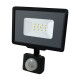 Світлодіодний прожектор BIOM 10W S5-SMD-10-Slim+Sensor 6200К 220V IP65 (00-00014582)