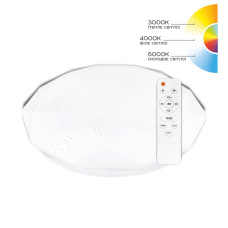 Світильник світлодіодний Biom SMART SML-R44-55-RGB 3000-6000K 55Вт с д/у (00-00023953)