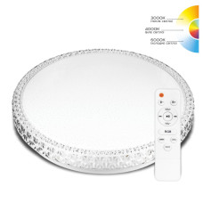 Світильник світлодіодний Biom SMART SML-R45-70-RGB 3000-6000K 70Вт с д/у (00-00023955)
