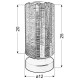 Настільна лампа Candellux 41-53893 COX