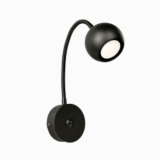 Бра (світильник настінний) Bowl GU10 W90-GN-BT Black  (1313511)