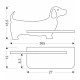Настінний світильник Candellux 21-01047 DOG