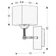 Бра Candellux 21-24513 CUBETTO