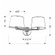 Бра Candellux 22-27603 Ibis