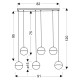Люстра Candellux A0031-360 FURNI