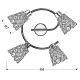 Люстра Candellux 98-00484 GLOSSY