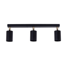 Світильник стельовий (спот) Chime GU10 L90-3 Black (1091311)