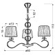 Люстра Candellux 33-21618 CLARA