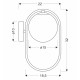 Бра Candellux 21-32089 Cordel