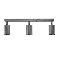 Світильник стельовий (спот) Chime GU10 L90-3 BrushSteel (1091325)