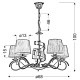 Люстра Candellux 35-23445 DENIS