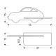 Настінний світильник Candellux 21-84798 Car