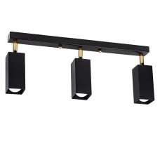 Світильник стельовий (спот) Chime Q L110-3 Black (1051711)