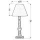 Настільна лампа Candellux 41-80724 FOLCLORE