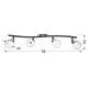 Спот Candellux 94-07162 ALABASTER