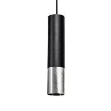 Світильник підвісний (люстра) Split GU10 P57-270 Black/BrushSteel (1281699)