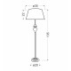 Торшер Candellux 51-11947 GILLENIA