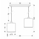 Люстра Candellux 32-18328 LEGNO