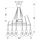Люстра Candellux 36-10513 VIDER