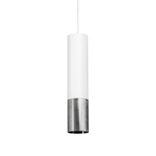 Світильник підвісний (люстра) Split GU10 P57-270 White/BrushSteel (1281899)