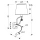 Бра Candellux A0029-220 SARIA