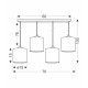 Люстра Candellux 34-18366 LEGNO