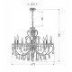 Люстра Candellux 38-97579 AURORA