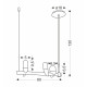 Люстра Candellux 50233077 SAKAI