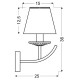 Бра Candellux 21-84418 VALENCIA