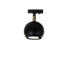 Трековий світильник стельовий Тrack Bowl GU10 TL90 Black (5022511)