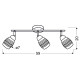 Спот Candellux 93-55729 JUBILAT