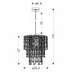 Люстра Candellux 31-84323 RONI
